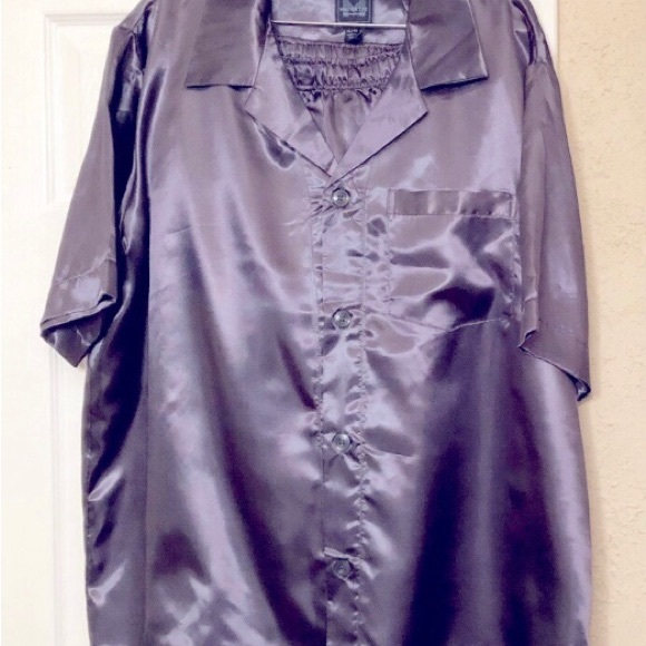 Pajamas mens size XL Majestic International new navy button closure 2 piece - Picture 3 of 3